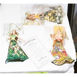 ASHTON DRAKE GALLERIES ANGELS OF THE GLOWING