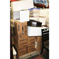 PALLET OF ESTATE FURNITURE AND MISC ITEMS