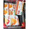 Image 1 : SHOPPING CART WITH 8 CASES DOLE JUICE-CART NOT