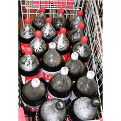 SHOPPING CART OF COCA COLA AND DIET COKE-CART