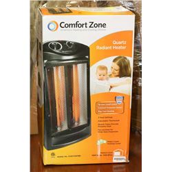 COMFORT ZONE QUARTZ RADIANT HEATER
