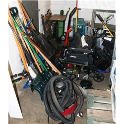 METAL RACK SOLD WITH HEAVY DUTY CAR JACK,2