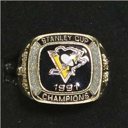 PITTSBURGH PENGUINS REPLICA STANLEY CUP RING