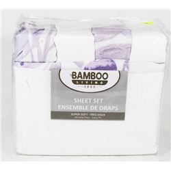 NEW BAMBOO LIVING QUEEN SHEET SET ON CHOICE
