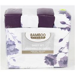 NEW BAMBOO LIVING QUEEN SHEET SET ON CHOICE