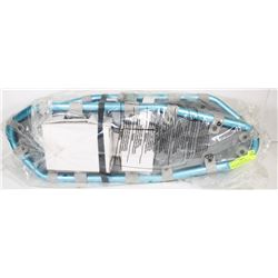 NEW ALUMINUM SNOW SHOES. MAXIMUM CAPACITY 200LBS