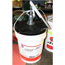 5-GALLON PAIL OF SAE 10W30 - SUPER