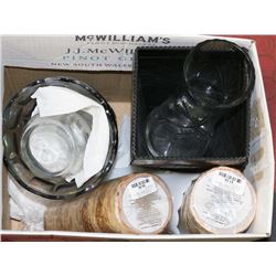 LOT OF ASSORTED CANDLES AND MORE