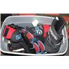Image 1 : LARGE TUB OF HOCKEY EQUIPMENT