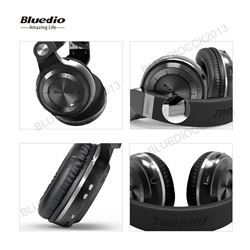 PAIR OF NEW BLUEDIO BLUETOOTH OVEREAR HEADPHONES