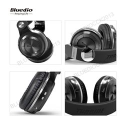 PAIR OF NEW BLUEDIO BLUETOOTH OVEREAR HEADPHONES