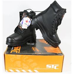 PAIR OF STC STEEL TOE WORK BOOTS SIZE 5