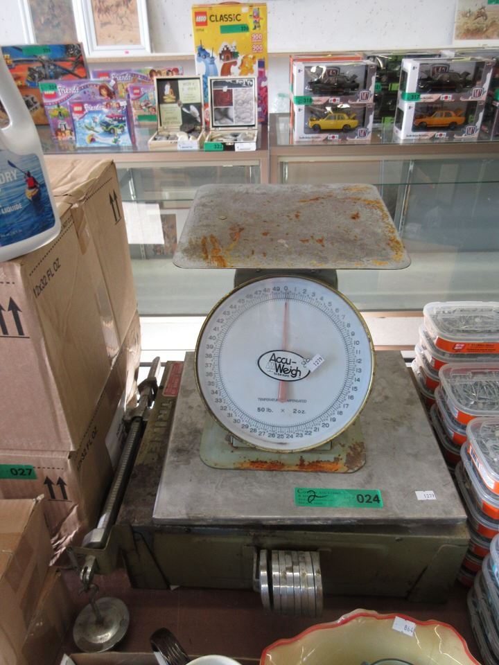 Triner Platform Scale & AccuWeight Scale