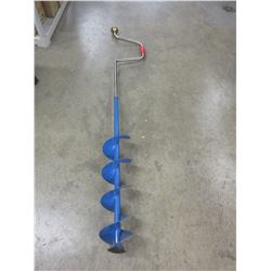 6" Manual Ice Auger / blades are in great condition see pics