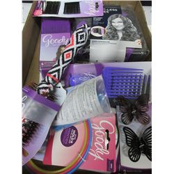 Flat full of New Goody Hair products