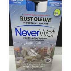 New Rust-Oleum Never Wet protects almost any surface and keeps it dry