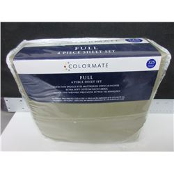 New Full 4 piece Sheet Set