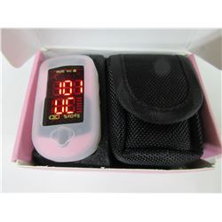 New Concord Fingertip Pulse Oximeter with case