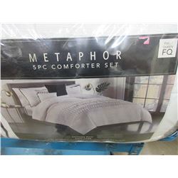 New QUEEN  5 piece Comforter set