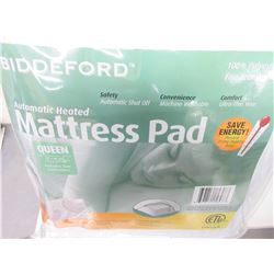New QUEEN Automatic Heated Mattress Pad with 2 controllers