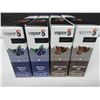 Image 1 : 4 New Vapor 8 Juice Coffee & Cream / Blueberry/ 10ml bottles 6 per pack