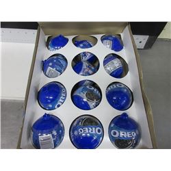1 Dozen OREO Ornements / Christmas decorations with Cookies inside