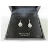Image 1 : New Micro Pave' Cubic Zirconia Earings