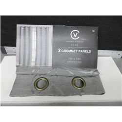 New set of Victoria Classics Grommet Panels 76 x 84