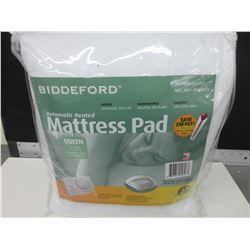 New QUEEN Automatic Heated Mattress Pad with 2 controllers