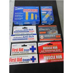 Large First Aid Bundle / Bandages & Creams /  Huge value lot