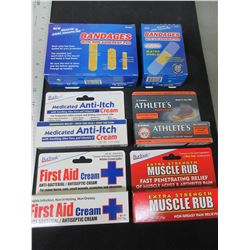 Large First Aid Bundle / Bandages & Creams /  Huge value lot