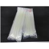 Image 1 : 2 New Packs of Cable / Zipties 100 per pack 6 inch and 8 inch