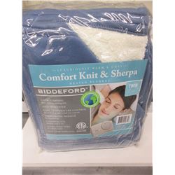 New TWIN Heated Blanket ten heat settings machine wash & dry