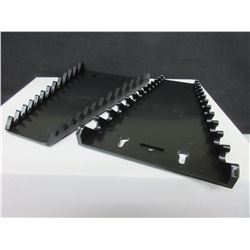 Set of 2 New Magnetic Wrench Racks / low profile for your Toolbox drawers