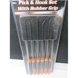 New 6 piece Long Reach Hook & Pick set