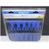 Image 1 : New Mastercraft Spade Bit Set black oxide coated 13 piece 1/4 - 1"