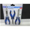Image 1 : New Mastercraft 3 piece long reach mini pliers set