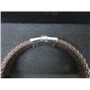Image 2 : INOX Leather & Stainless Steel Bracelet