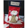 Image 2 : 2 New Santa Stocking 20 inches