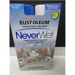 New Rust-Oleum Liquid Repelling Treatment / NEVER WET keep it dry &