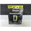 Image 1 : Lexar Professional 64gb 4K  card & reader