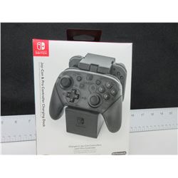 Nintendo Switch joy-con & pro controller Charging Dock / charges 2 joy-con