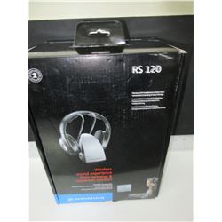 Sennheiser RS120 Wireless RF Headphones system with charging dock