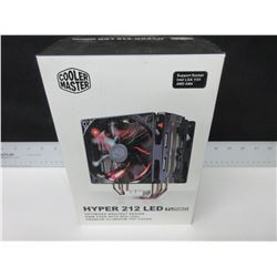 Cooler Master Hyper 212 LED Turbo pwm fans with red LED's