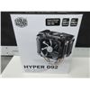 Image 1 : Cooler Master Hyper  D92 4 Direct contact Heatpipes / crossing airflow
