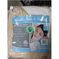 New QUEEN  Heated Blanket ten heat settings machine wash & dry