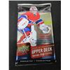 Image 1 : 2015/16 Upper Deck series one Hockey Cards / 1 pack of 8 cards sealed
