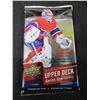 Image 1 : 2015/16 Upper Deck series one Hockey Cards / 1 pack of 8 cards sealed