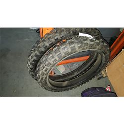 2 DIRT BIKE TIRES