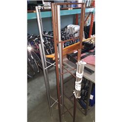 2 RETAIL DISPLAY RACKS
